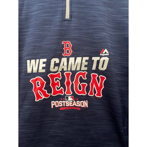 2016 Boston Majestic Postseason we came to Reign Pullover Women’s Size M - Picture 2 of 6
